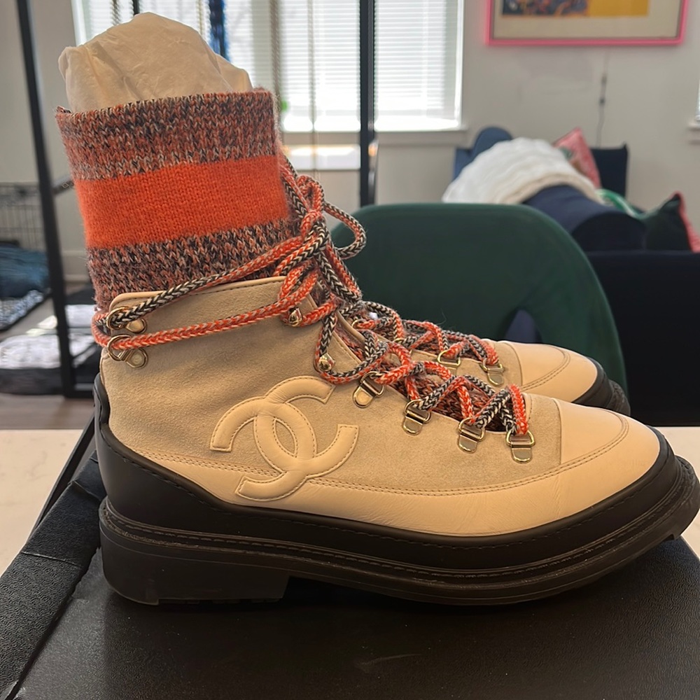 Chanel Snow Boots